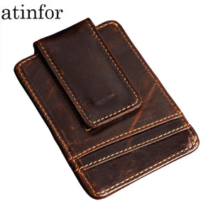 Leather Money Clip