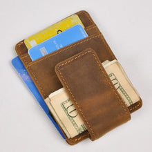 Leather Money Clip