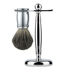 Luxury Men's 4pc Shaving Safety Razor Set w/ Ceramic Bowl, by Yintal