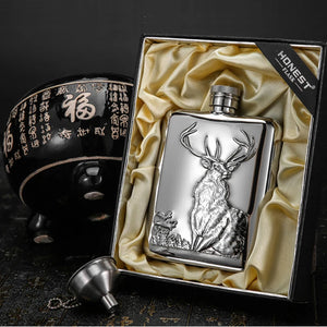 Portable Stainless Steel 304 Hip Flask