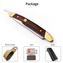 Titan Wood Handle Straight Razor