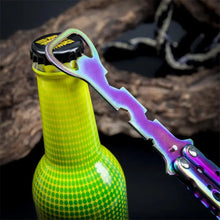 Butterfly Knife Style Bottle Opener