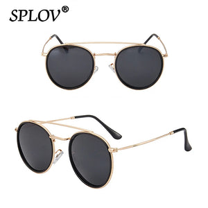 Retro Round Metal Sunglasses