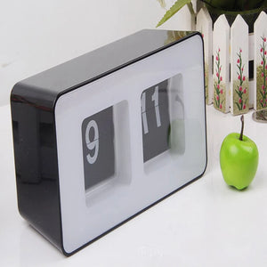 Retro Auto Flip Desk Clock