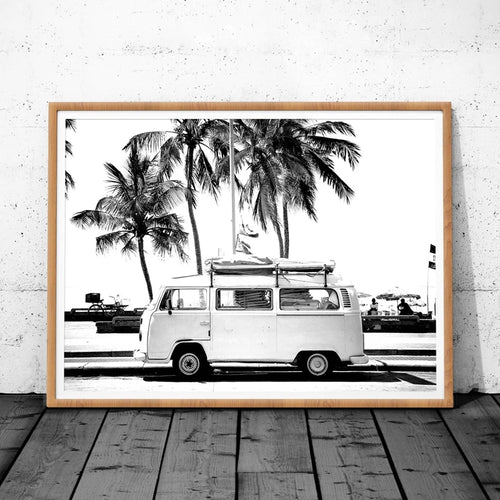 Vintage Print - VW Bus