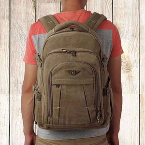 Vintage Canvas Backpack