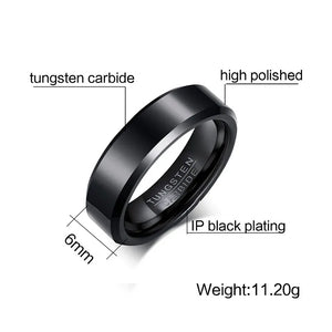 Tungsten Carbide Men's Ring