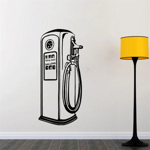 Gas Pump Wall Decal