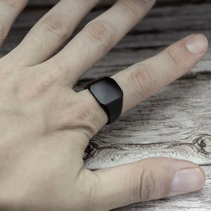 Black Square Ring