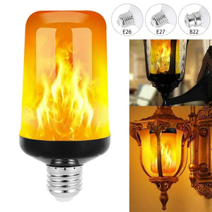 LED Flaming Light Bulb