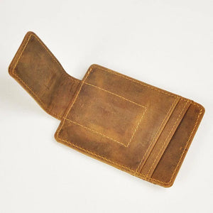 Leather Money Clip