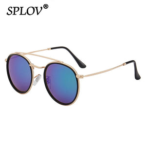 Retro Round Metal Sunglasses