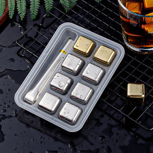 Stainless Steel Whisky Ice Cubes