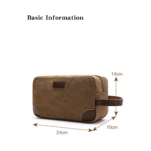 Canvas Travel Dopp Kit - Toiletry Bag