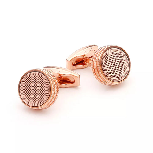 Classic Rose Gold Cufflinks