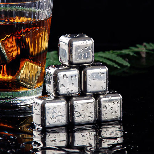 Stainless Steel Whisky Ice Cubes