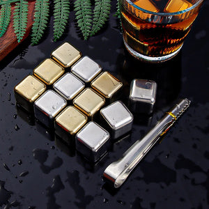 Stainless Steel Whisky Ice Cubes