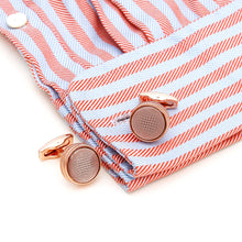 Classic Rose Gold Cufflinks