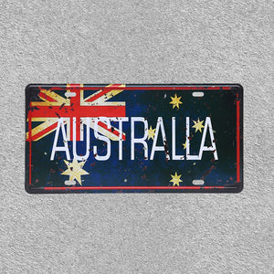 Australia Vintage Car Plate