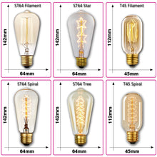 Edison Filiment Light Bulb