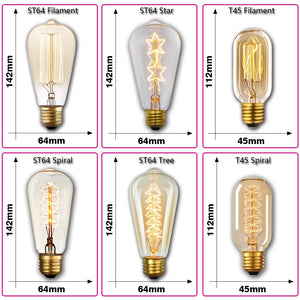 Edison Filiment Light Bulb